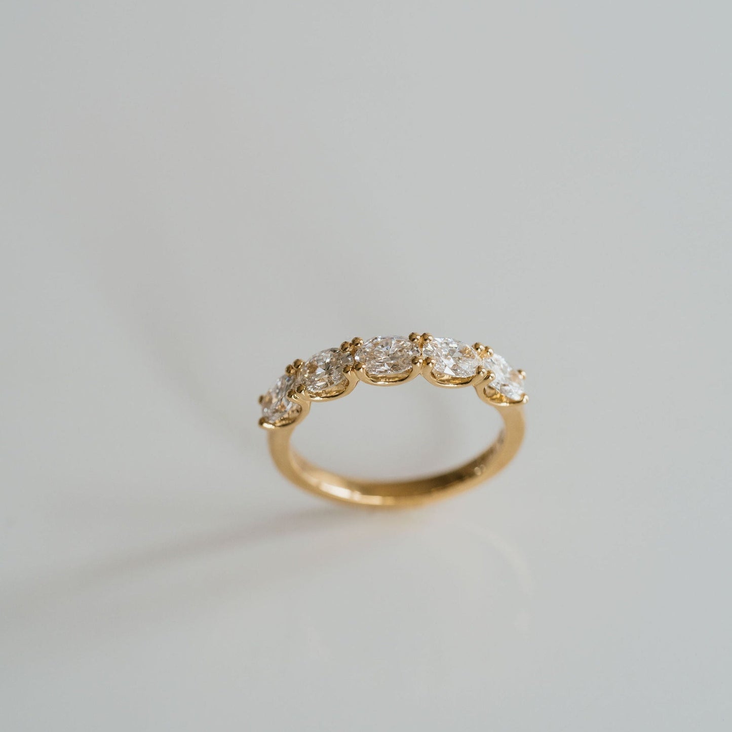0.15 TCW Round Milgrain Lab Grown Diamond Wedding Band