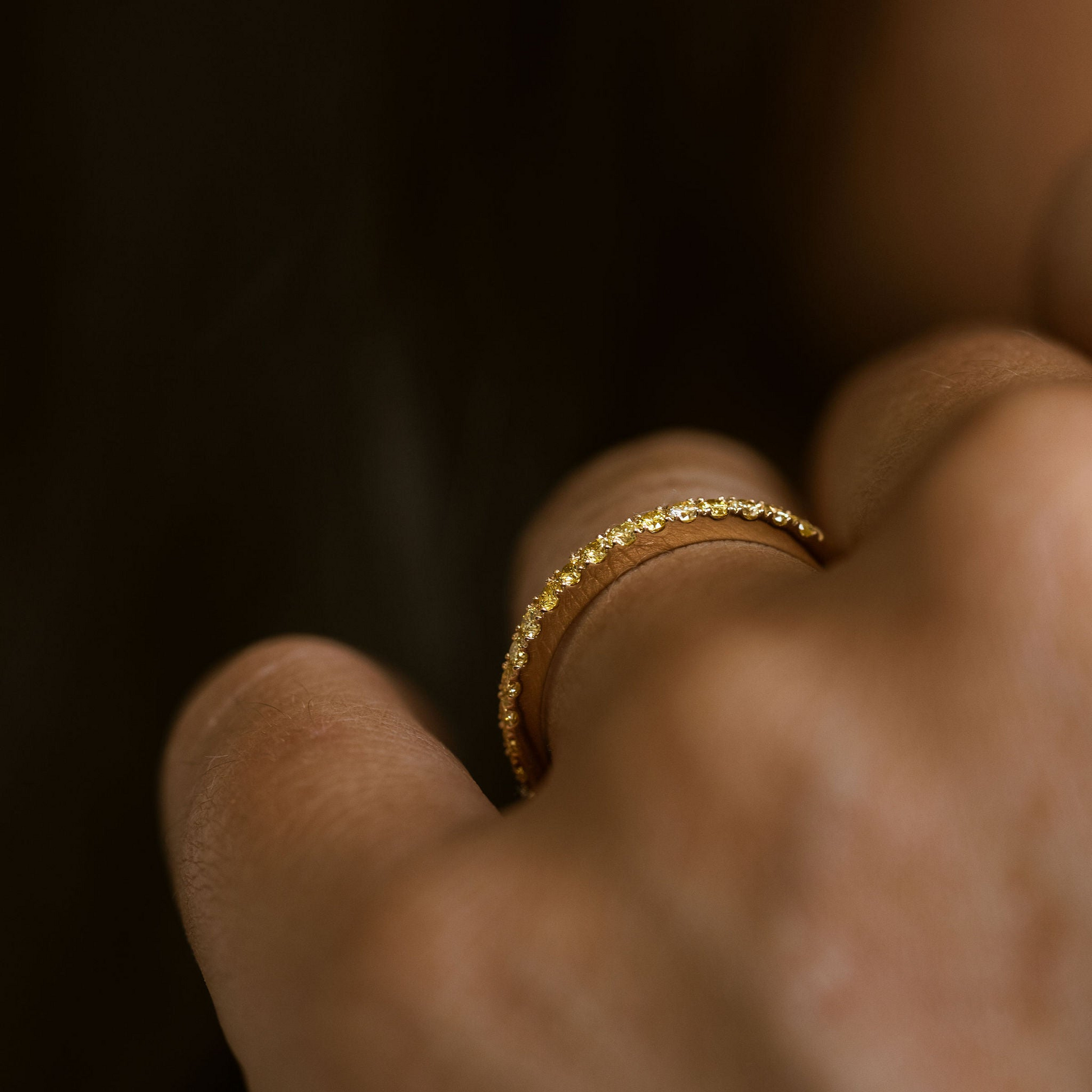 0.15 TCW Round Milgrain Lab Grown Diamond Wedding Band
