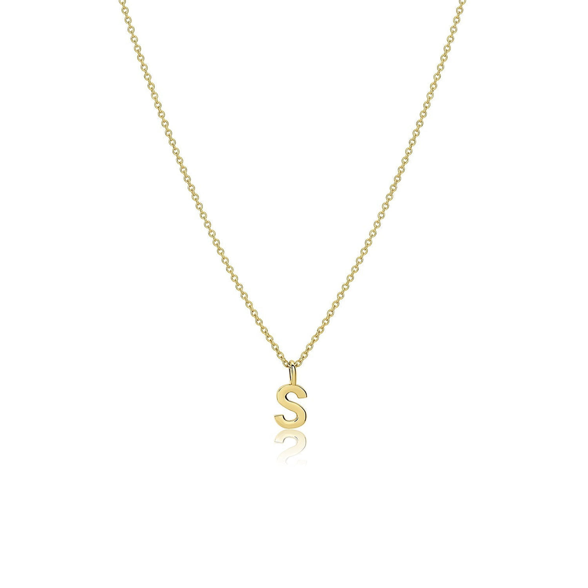 Initial Pendant Necklace
