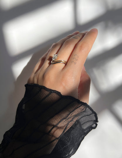 1.0 CT Oval Cut Lab Grown Diamond Solitaire Engagement Ring