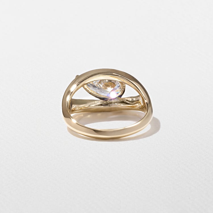 2 CT Round Halo & Pave Lab Grown Diamond Engagement Ring