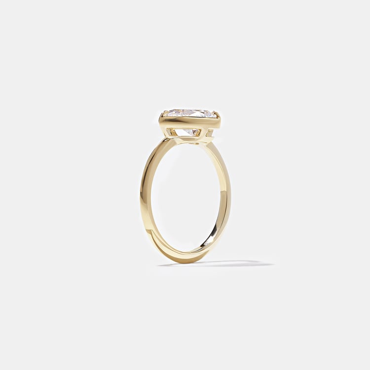 2 CT Round Halo & Pave Lab Grown Diamond Engagement Ring