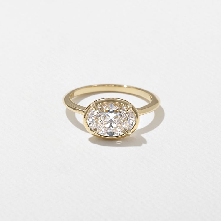 2 CT Round Halo & Pave Lab Grown Diamond Engagement Ring