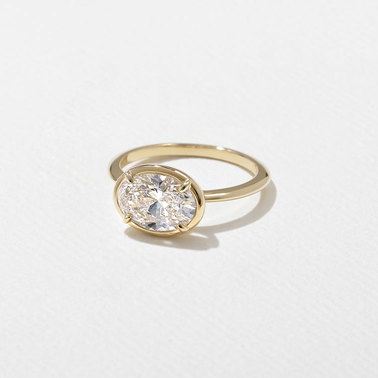 2 CT Round Halo & Pave Lab Grown Diamond Engagement Ring
