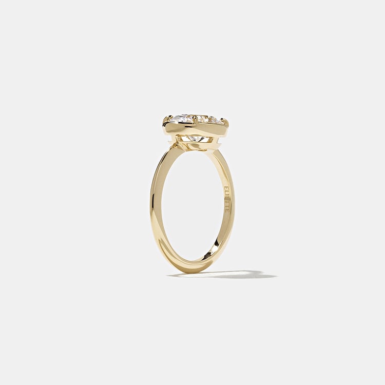 2 CT Round Halo & Pave Lab Grown Diamond Engagement Ring