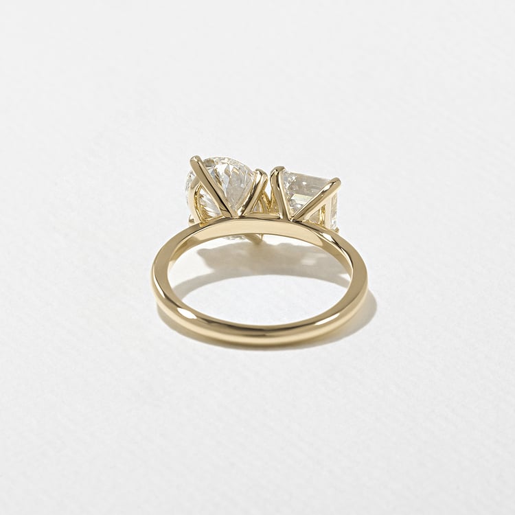 2 CT Round Halo & Pave Lab Grown Diamond Engagement Ring