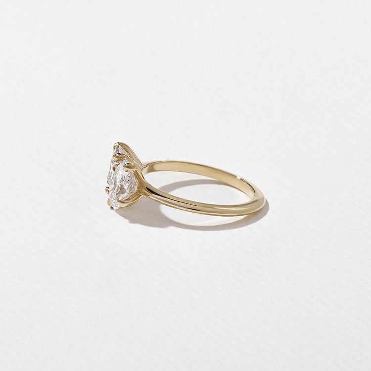 2 CT Round Halo & Pave Lab Grown Diamond Engagement Ring