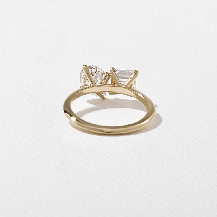 2 CT Round Halo & Pave Lab Grown Diamond Engagement Ring