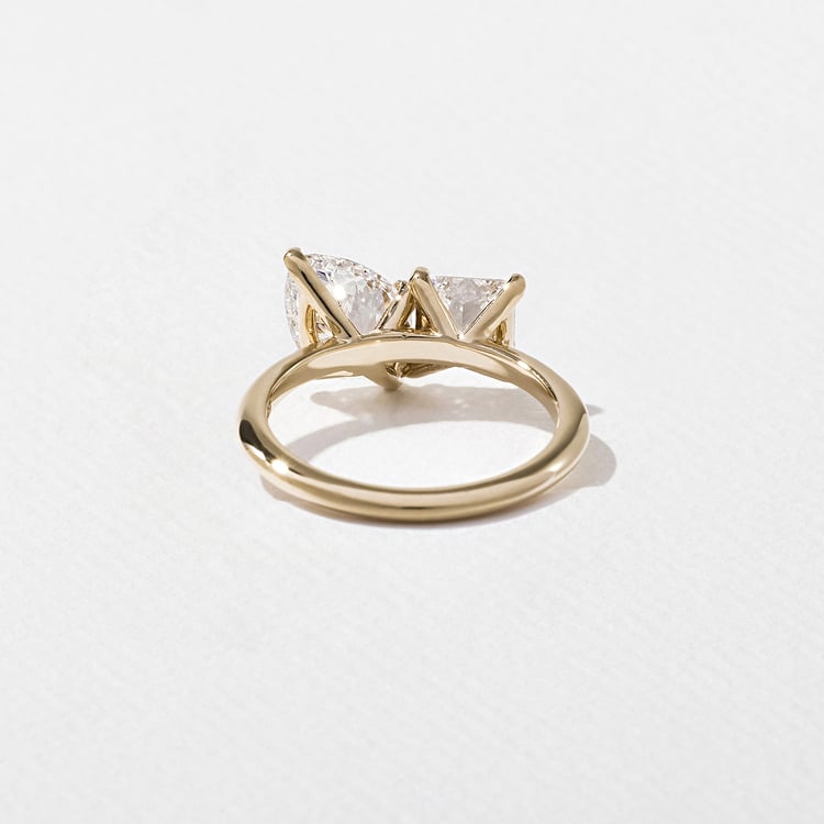 2 CT Round Halo & Pave Lab Grown Diamond Engagement Ring