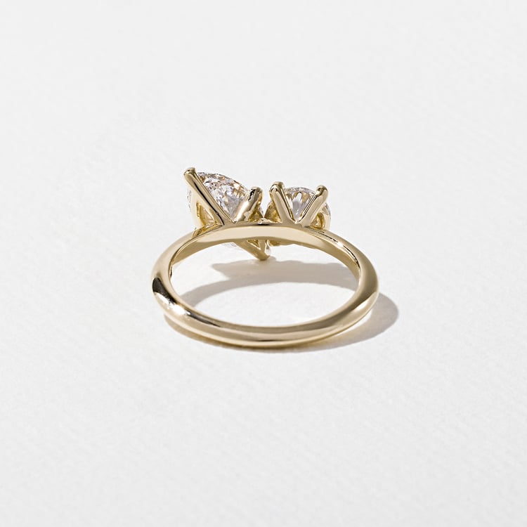 2 CT Round Halo & Pave Lab Grown Diamond Engagement Ring