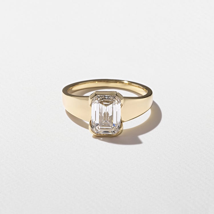 2 CT Round Halo & Pave Lab Grown Diamond Engagement Ring