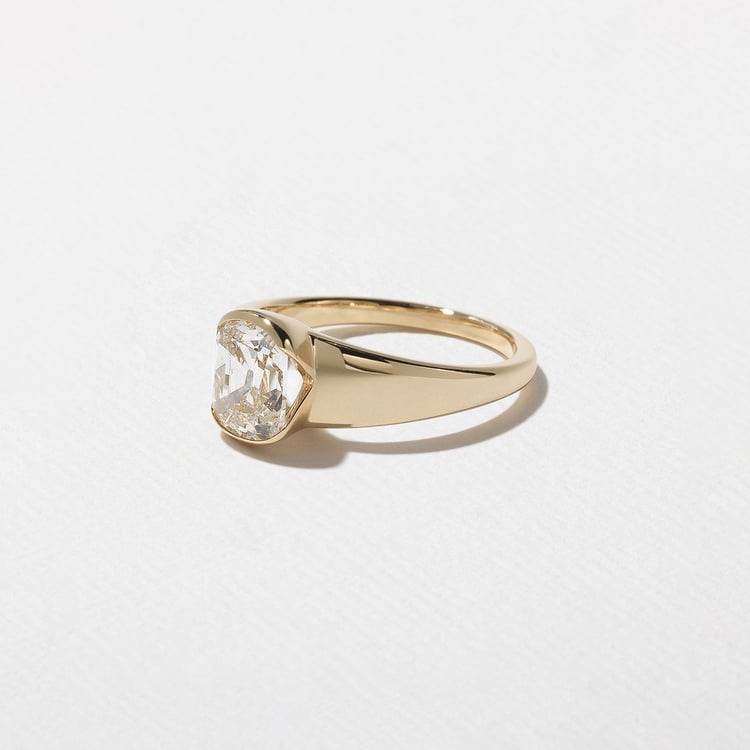 2 CT Round Halo & Pave Lab Grown Diamond Engagement Ring