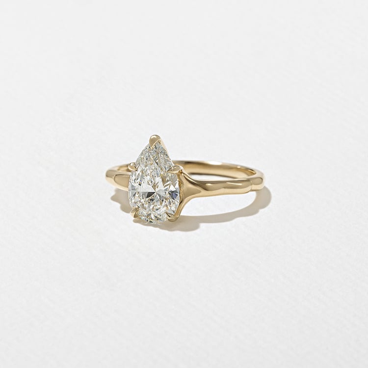 2 CT Round Halo & Pave Lab Grown Diamond Engagement Ring