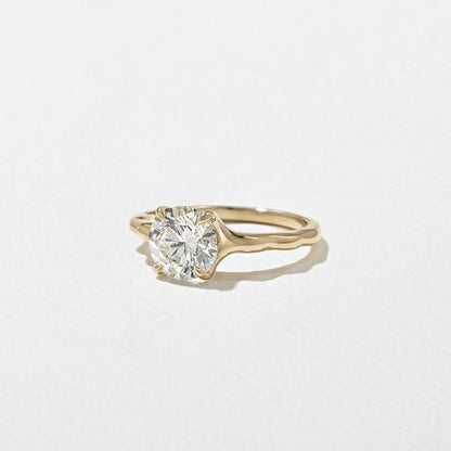 1.81 CT Round Solitaire Lab Grown Diamond Engagement Ring