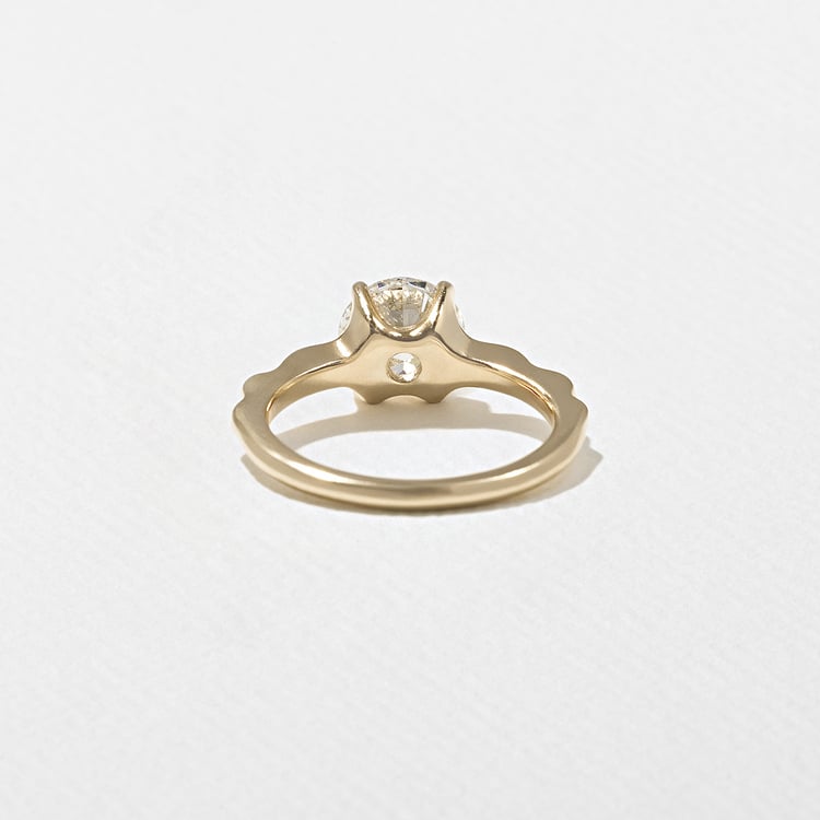 2 CT Round Halo & Pave Lab Grown Diamond Engagement Ring