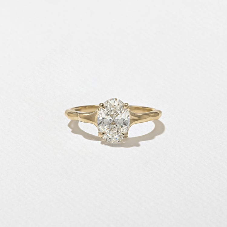 2 CT Round Halo & Pave Lab Grown Diamond Engagement Ring