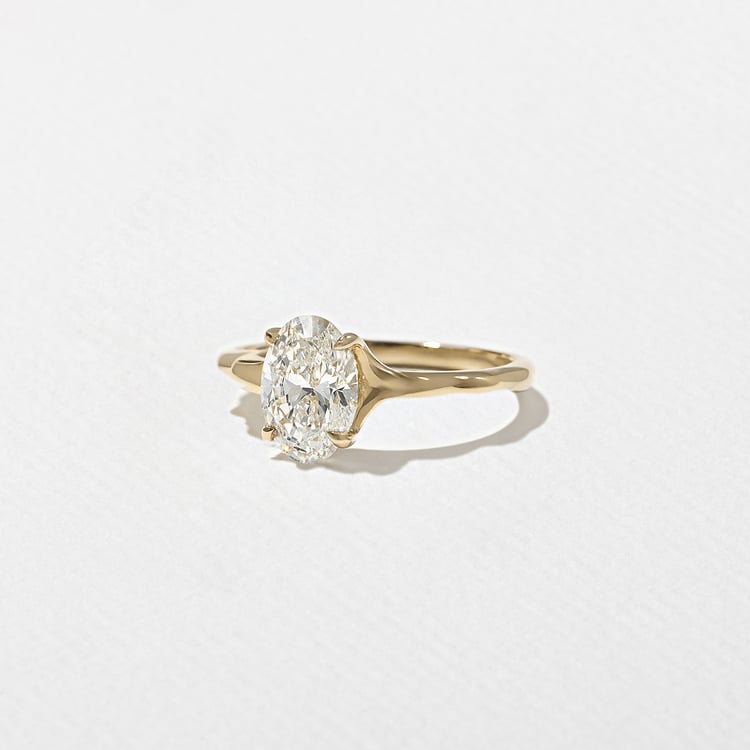 2 CT Round Halo & Pave Lab Grown Diamond Engagement Ring
