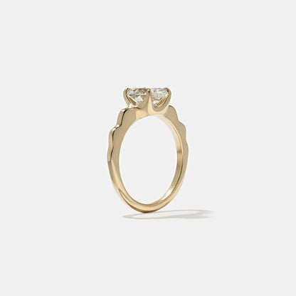 1.81 CT Oval Solitaire Lab Grown Diamond Engagement Ring