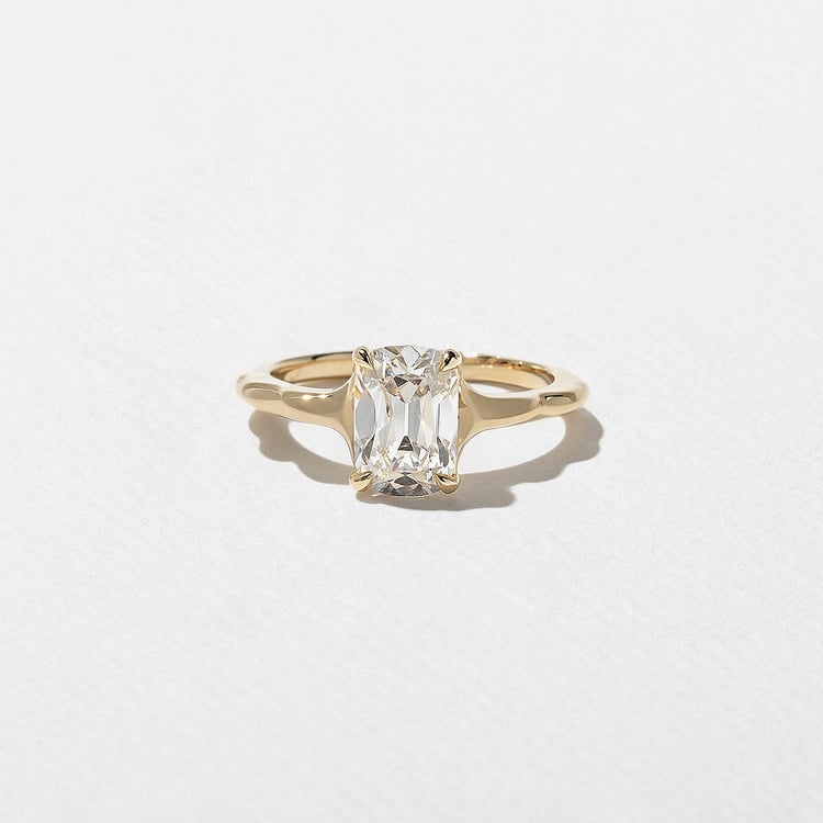 2 CT Round Halo & Pave Lab Grown Diamond Engagement Ring