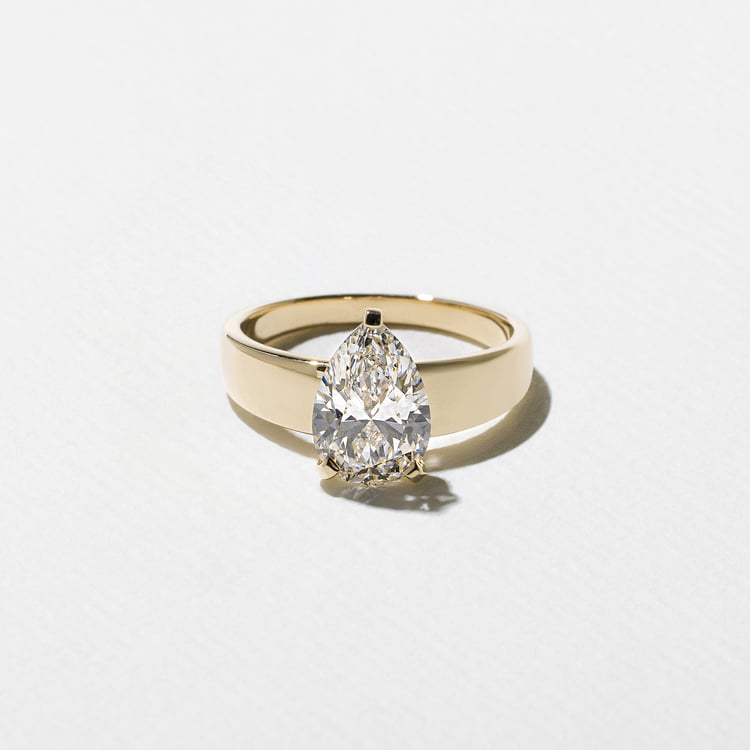 2 CT Round Halo & Pave Lab Grown Diamond Engagement Ring