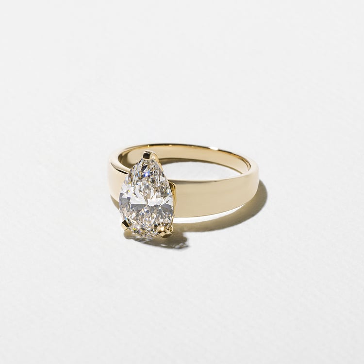 2 CT Round Halo & Pave Lab Grown Diamond Engagement Ring