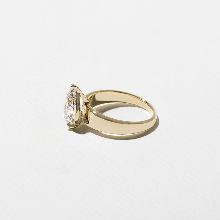 2 CT Round Halo & Pave Lab Grown Diamond Engagement Ring
