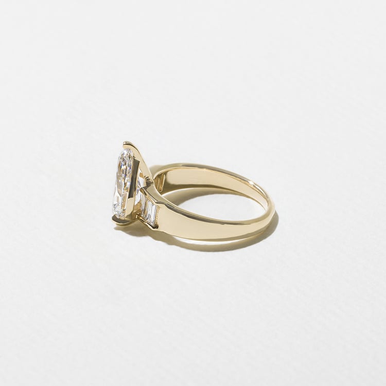 2 CT Round Halo & Pave Lab Grown Diamond Engagement Ring