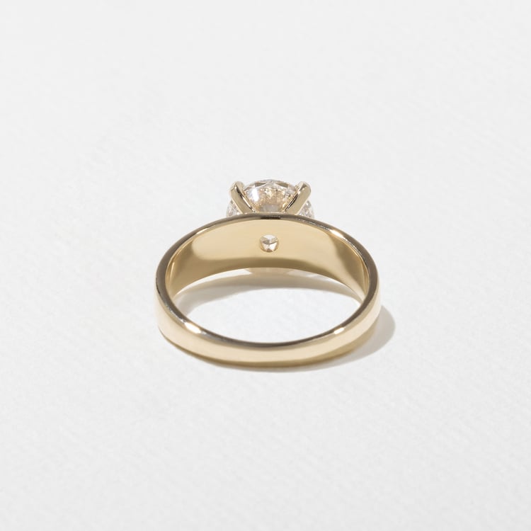 2 CT Round Halo & Pave Lab Grown Diamond Engagement Ring