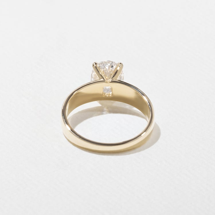 2 CT Round Halo & Pave Lab Grown Diamond Engagement Ring