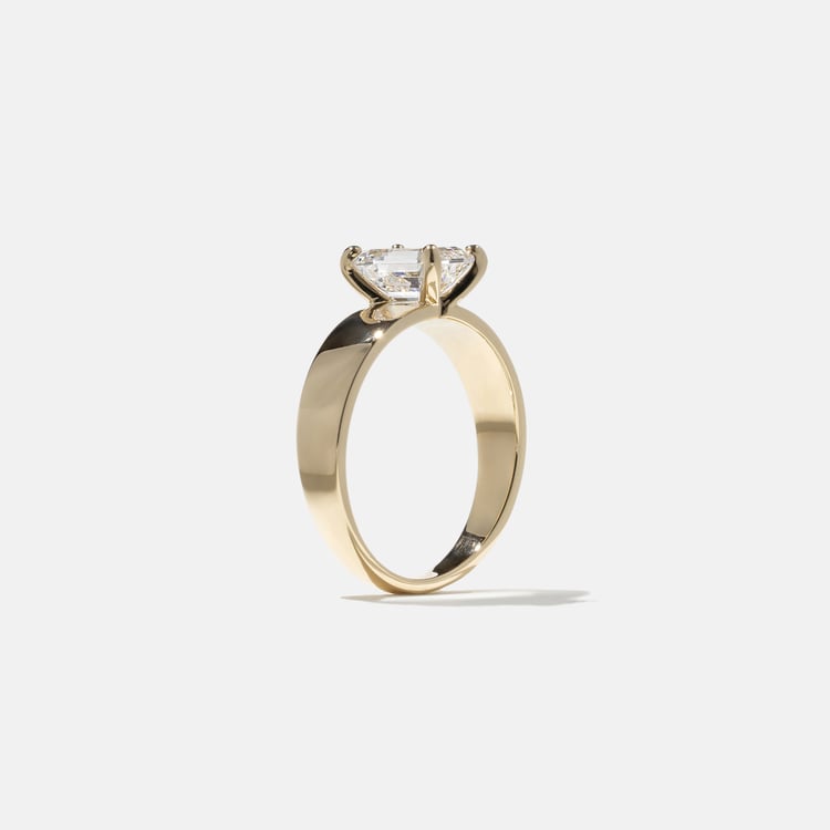 2 CT Round Halo & Pave Lab Grown Diamond Engagement Ring