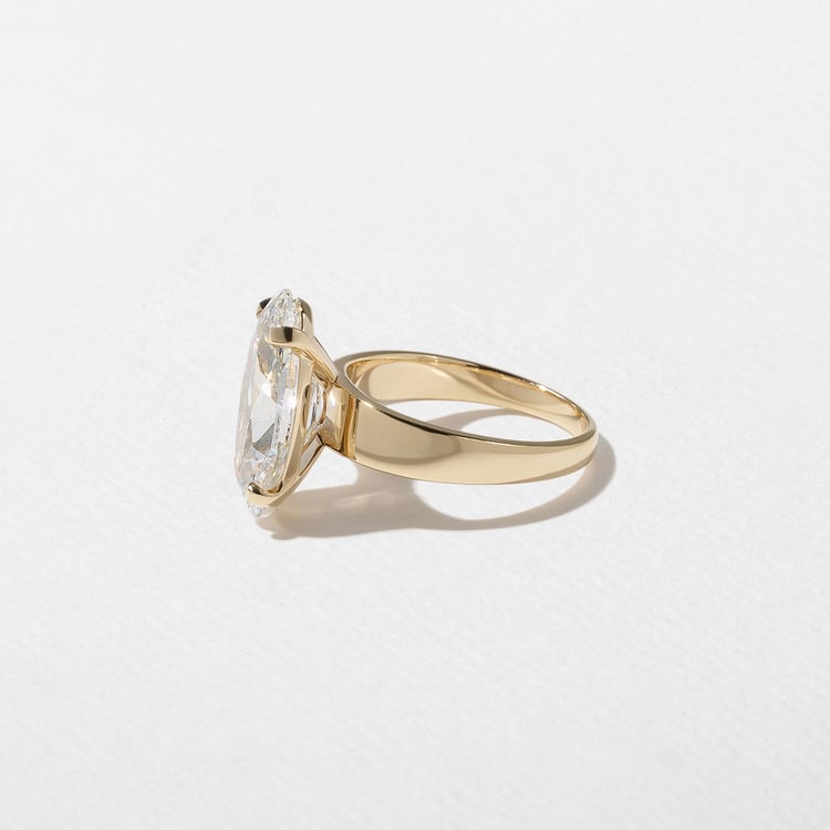 2 CT Round Halo & Pave Lab Grown Diamond Engagement Ring