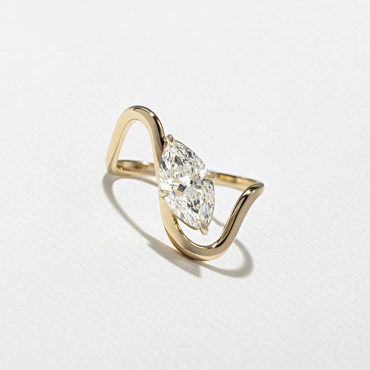 2 CT Round Halo & Pave Lab Grown Diamond Engagement Ring