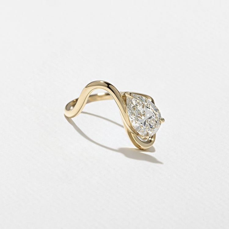 2 CT Round Halo & Pave Lab Grown Diamond Engagement Ring