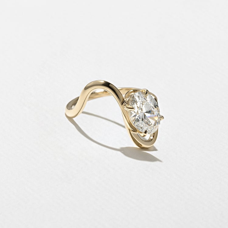 2 CT Round Halo & Pave Lab Grown Diamond Engagement Ring