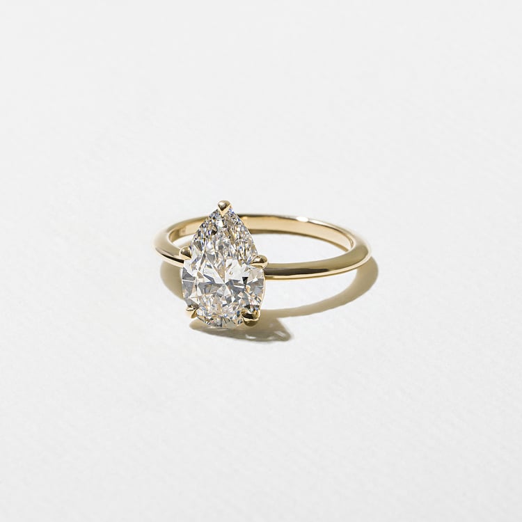 2 CT Round Halo & Pave Lab Grown Diamond Engagement Ring