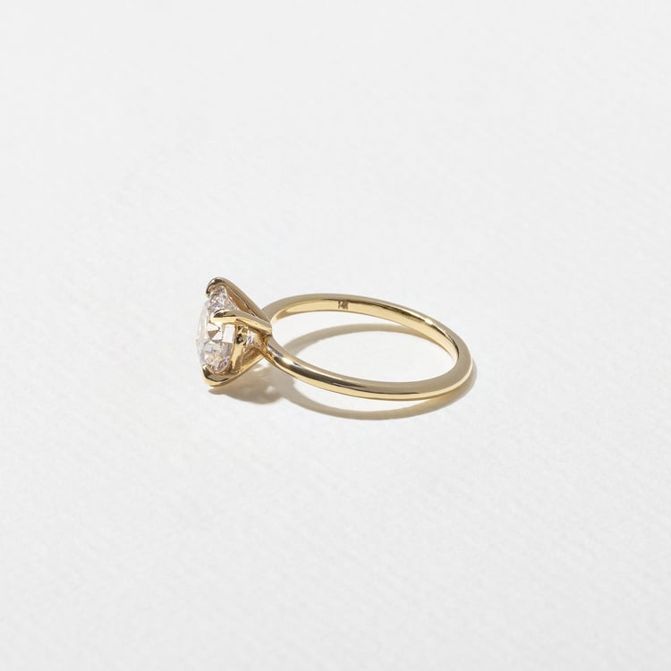 2 CT Round Halo & Pave Lab Grown Diamond Engagement Ring