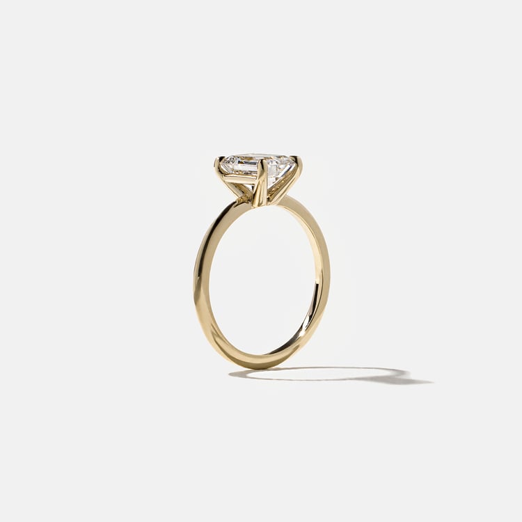 2 CT Round Halo & Pave Lab Grown Diamond Engagement Ring