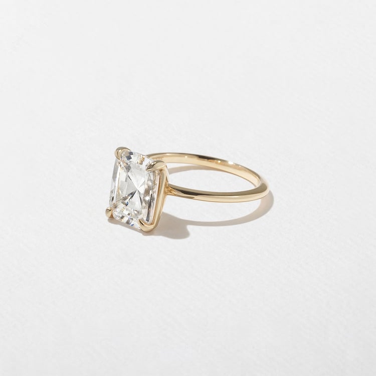 2 CT Round Halo & Pave Lab Grown Diamond Engagement Ring