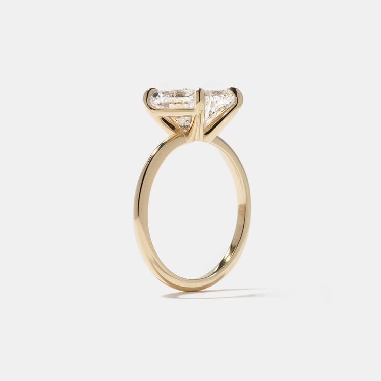 2 CT Round Halo & Pave Lab Grown Diamond Engagement Ring
