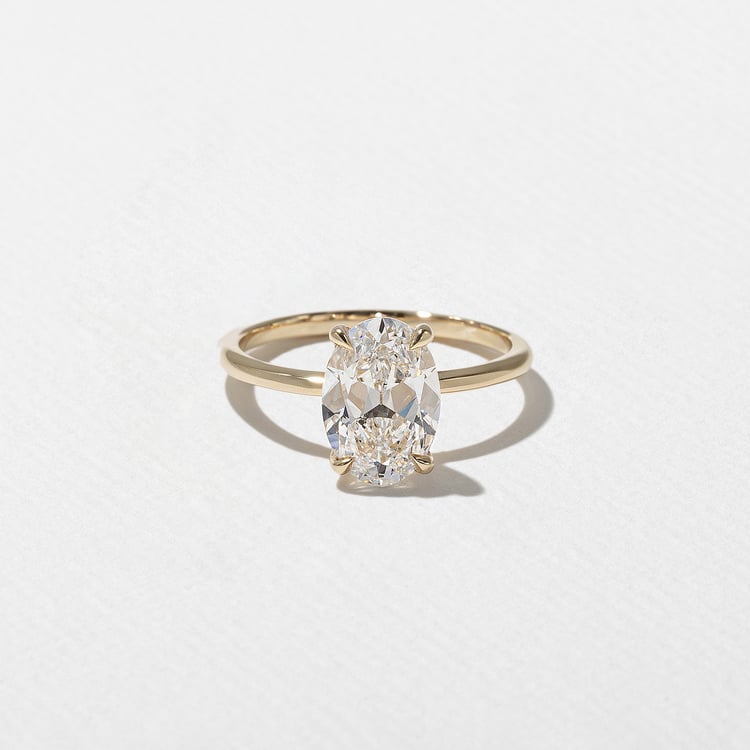2 CT Round Halo & Pave Lab Grown Diamond Engagement Ring