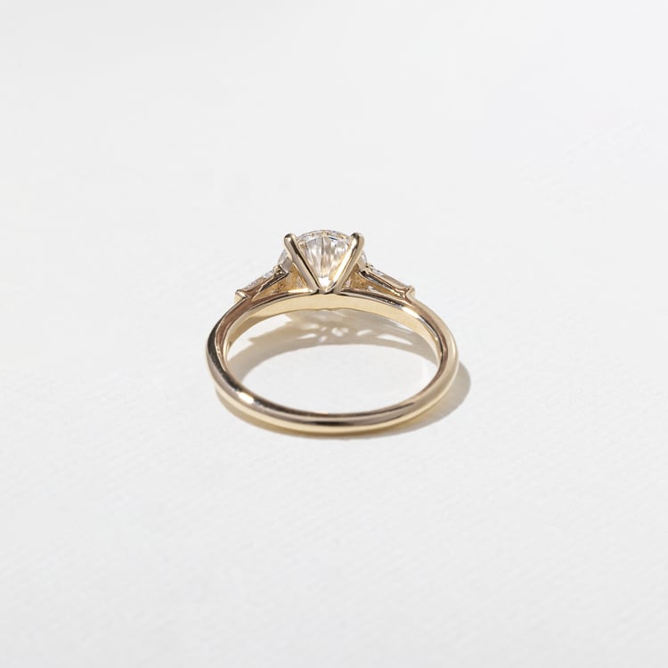 2 CT Round Halo & Pave Lab Grown Diamond Engagement Ring