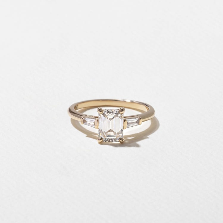 2 CT Round Halo & Pave Lab Grown Diamond Engagement Ring