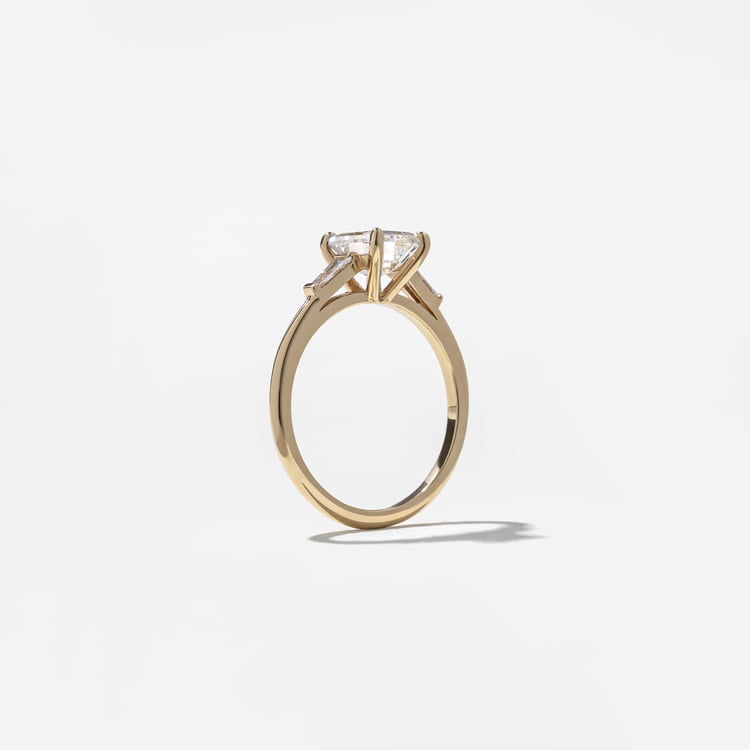 2 CT Round Halo & Pave Lab Grown Diamond Engagement Ring