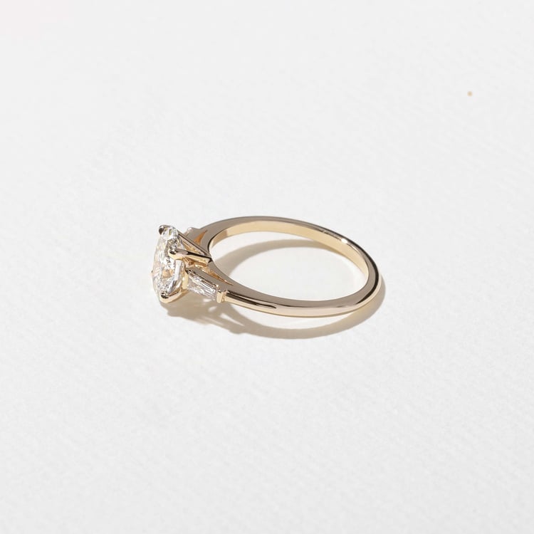2 CT Round Halo & Pave Lab Grown Diamond Engagement Ring