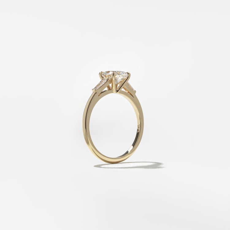 2 CT Round Halo & Pave Lab Grown Diamond Engagement Ring