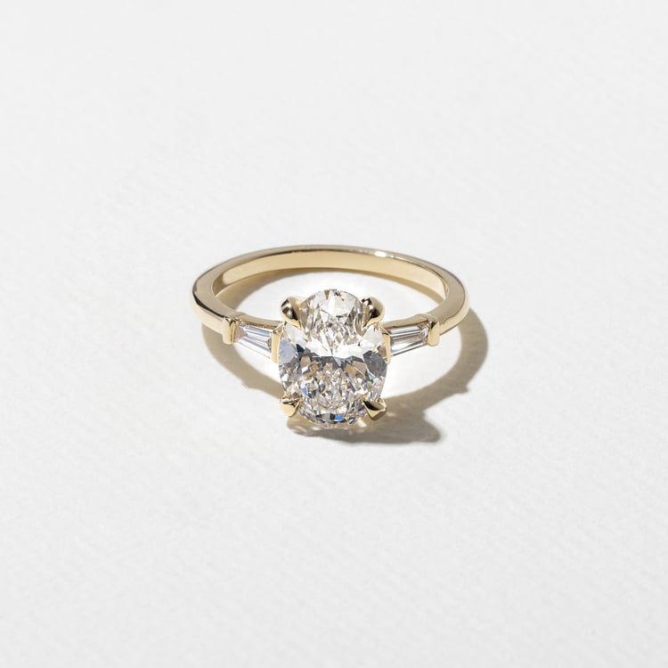 2 CT Round Halo & Pave Lab Grown Diamond Engagement Ring