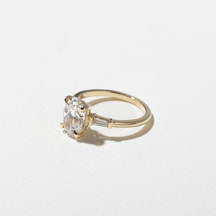 2 CT Round Halo & Pave Lab Grown Diamond Engagement Ring