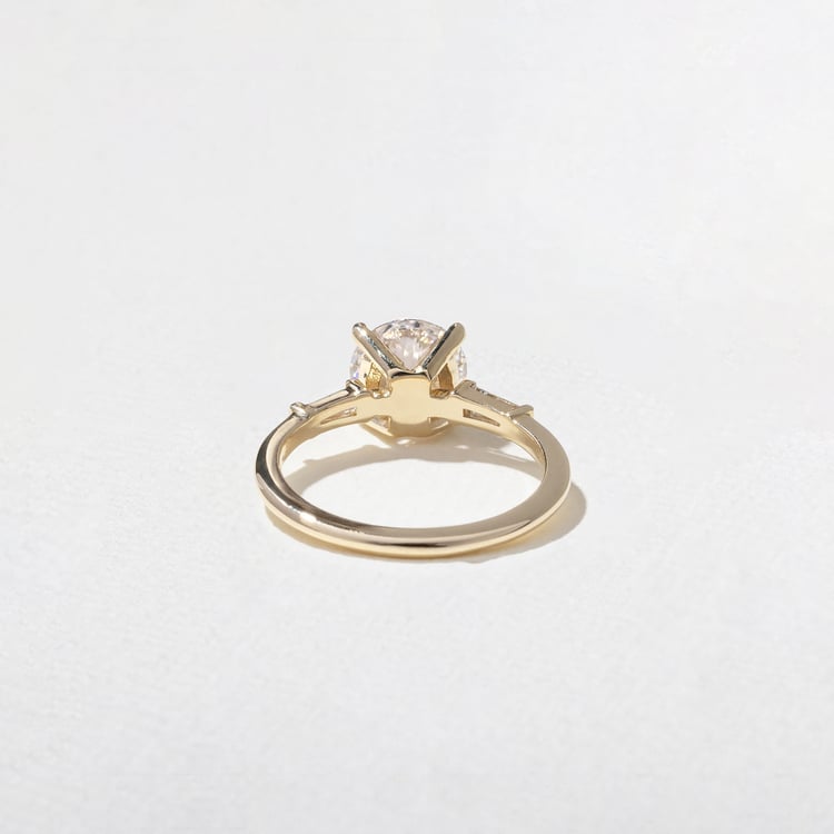 2 CT Round Halo & Pave Lab Grown Diamond Engagement Ring