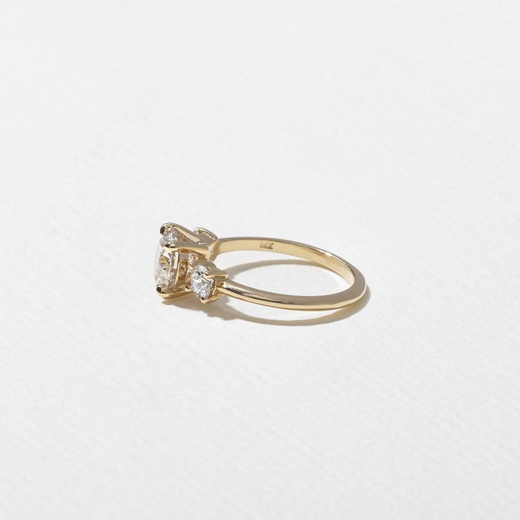 2 CT Round Halo & Pave Lab Grown Diamond Engagement Ring