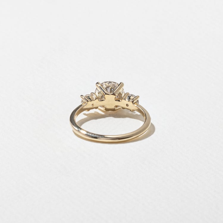 2 CT Round Halo & Pave Lab Grown Diamond Engagement Ring